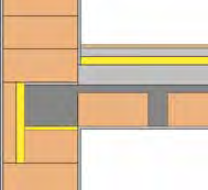 0,001 Test = - 5 C Tint = 19,5 C Tint min = 19 C PILASTRO Il ponte termico viene corretto circondando completamente il pilastro di materiale isolante tipo XPS.