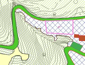 massima consentita di 110,00 mq nel rispetto degli indici e parametri urbanistici- edilizi di zona. St=1.500 mq V max=750mc S.