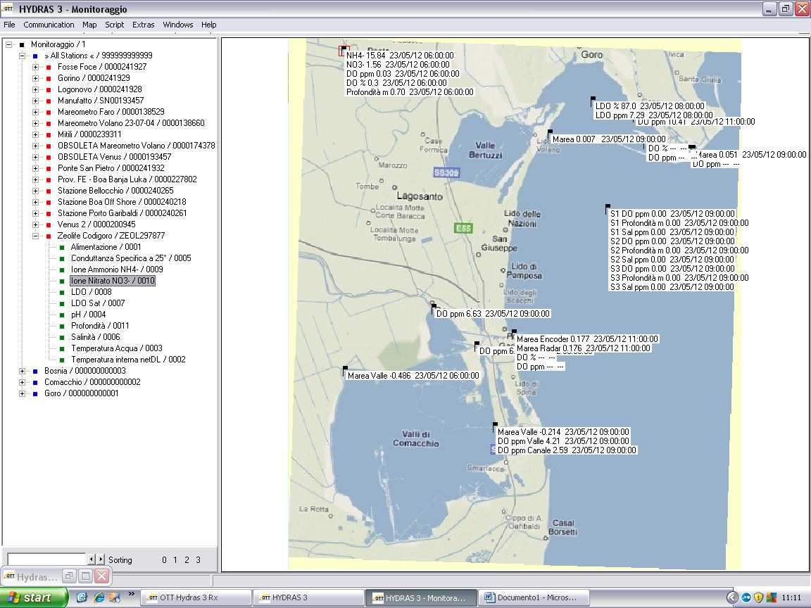 Software OTT HYDRAS3 Basic, per ambiente microsoft windows.