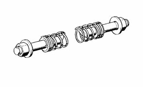 Pinza fustellatrice LOT 3/ fustelli LS 2-3 Gruppo 5140 (fustelli: Gruppo 5141) Adatta per la foratura di solai trapezoidali con spessore fino ad 1,2 mm e per il montaggio degli ancoraggi trapezoidali.