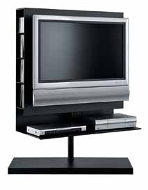 100/120 230/325 101 86 166 158 Porta TV specifico per schermo piatto.