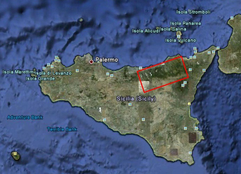 Dissesti geomorfologici Nebrodi Gennaio-Aprile 2010 Fino a 1500 mm di pioggia cumulata in 6 mesi a fronte di una media annua di 700-900 mm; 33 territori comunali