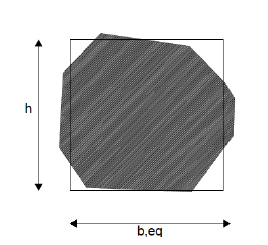 calcolo delle tensioni, è stato ritenuto lecito adottare in linea approssimativa un diagramma lineare con asse baricentrico.