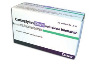 028418022 S021213 Carboplyina Anestetico per uso odontoiatrico Carboplyina 20 mg/ml soluzione iniettabile (rossa)
