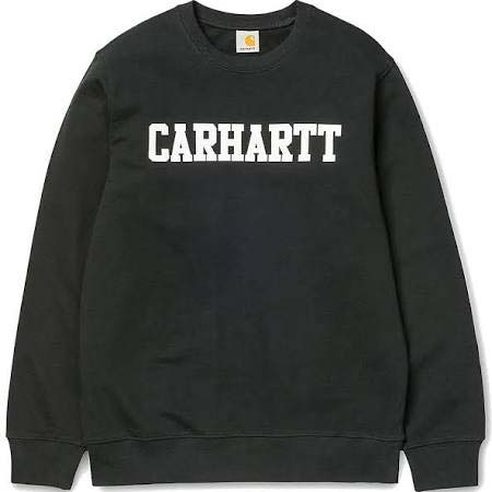 HOODIE CARHARTT hoodie carhar nera con scri