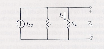 Convertitore D/A a Resistori Pesati (3) Se RL è diverso da 0 misuriamo la caduta di potenziale V0 e applicando il teorema di Norton Dove r = resistenza equivalente a