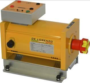 DL 30200 Potenza: 300 W Tensione: 220 V Velocità: 3000 rpm Eccitazione: 160 V / 0.25 A DL 1023P Potenza: 1.