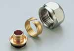 ART. 1436N 3/4 x18 (EUROCONO) Adapter for fittings with 3/4 x 18 (EUROCONUS) ART.