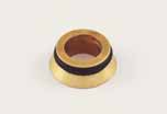 1241N Per tubo rame/for copper pipe Dado con ogiva e guarnizione incorporate per attacco 3/4 x18 (EUROCONO) Nut with brass and rubber rings for 3/4 x18 (EUROCONUS) 144 0072 10-3/4 3,41 10/250 144