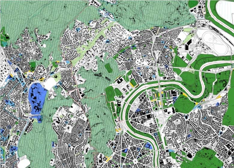 negli elaborati gestionali del PRG, e in particolare: elaborato G1 "Carta per la qualità", elaborato G8 "Standard urbanistici " Impostazione