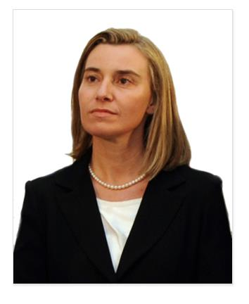 Un alto rappresentante per gli affari esteri e la sicurezza Federica Mogherini Doppio ruolo: presiede le riunioni del Consiglio affari