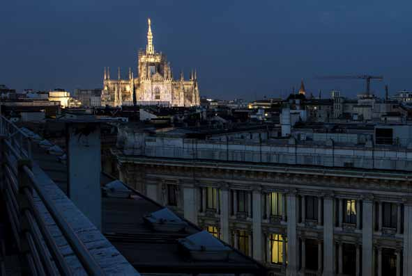 Milano  Panoramic view: