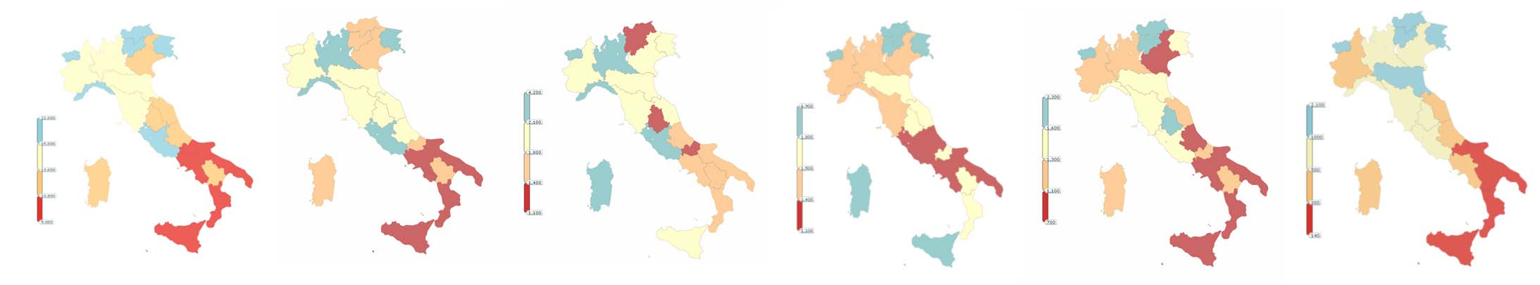 Esempi di usi dei CPT SPA Spesa pro capite per livello di governo (media 1996-2007, euro costanti 2000) Spesa totale AC Spesa totale IPN Spesa SPA totale AC AR Spesa totale AL Spesa totale IPL Spesa