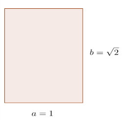 Relazioni tra le dimensioni del foglio e lo spigolo del cubo Lato lungo del foglio A4: b = 297 mm Lo spigolo del cubo è la metà del