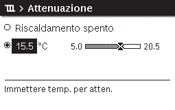 automatico Tab. 6 Attivare il funzionamento ottimizzato ( capitolo 4.2). Attendere alcuni secondi oppure premere la manopola di selezione per chiudere la finestra a comparsa.