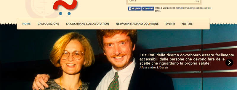 IlCentro Cochrane Italiano (CCI) è stato fondato nel 1994 da Alessandro Liberati con lo scopo di promuovere