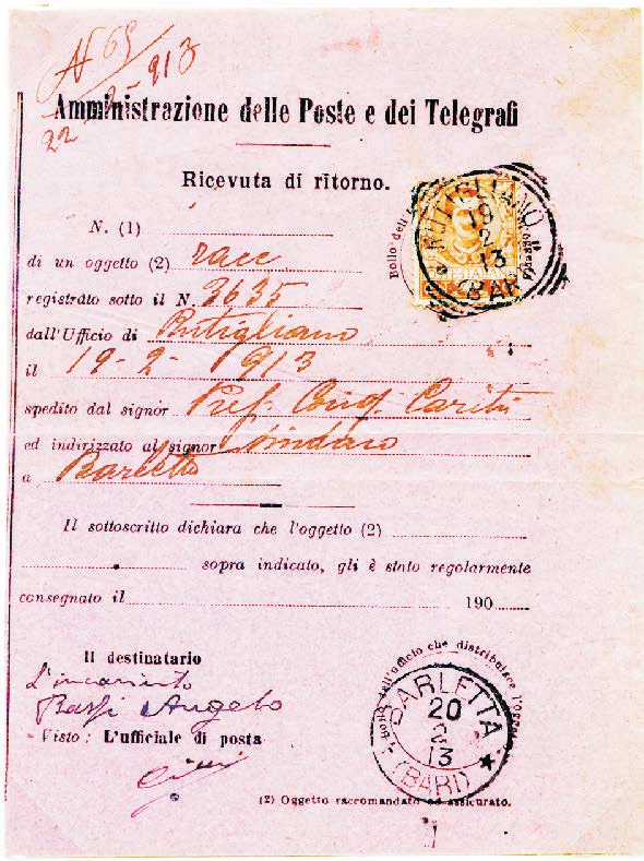 2 Regno d Italia Tariffa: I periodo 1.3.1861-28.2.1919 c.
