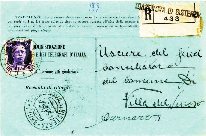6 Regno d Italia : Occupazioni italiane - Fiume e Pola Tariffa: VI periodo 16.8.1927-30.9.1944 c.