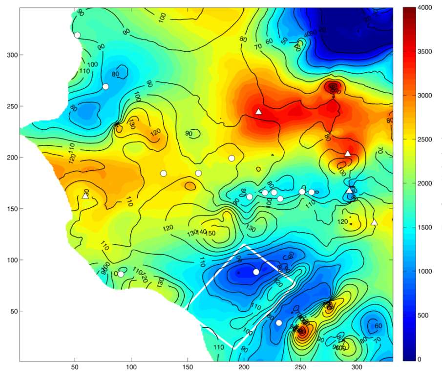 Depth (m) Temperature al