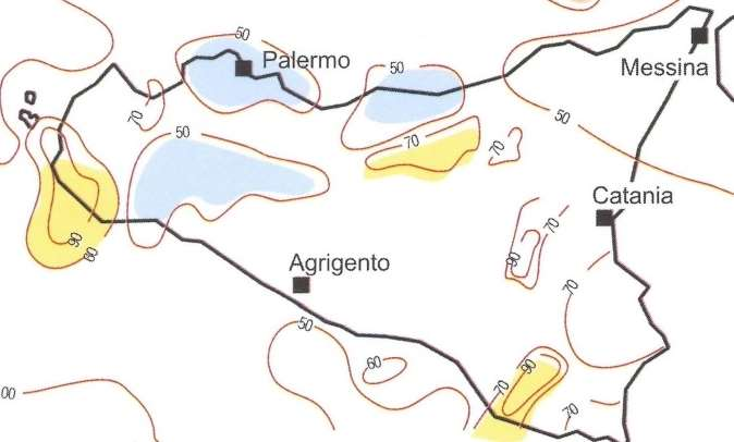 Mappa del flusso di Calore (mw/m 2