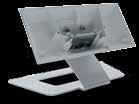 Dimensioni: 185x106x114 mm ARTICOLO MHKT HA BI - CODICE 67900041 Kit da tavolo serie Mitho HA, colore bianco Ice.