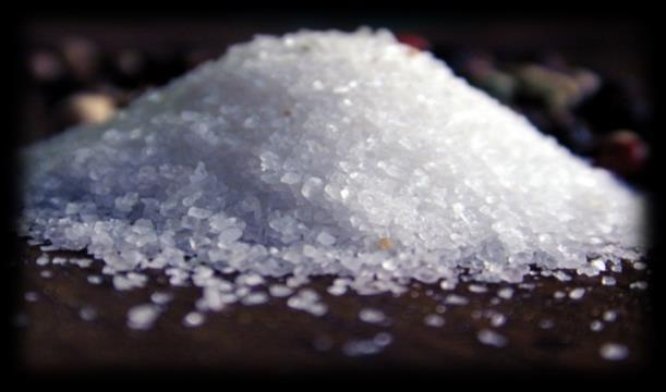 Quantità di sale raccomandata: 2-5 g /d Quantità di sale