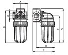 carica/charge autonomy: 0 mc /h; Ricarica/Refill: 100g. Montaggio sia orizzontale che verticale. Horizontal and vertical mounting.