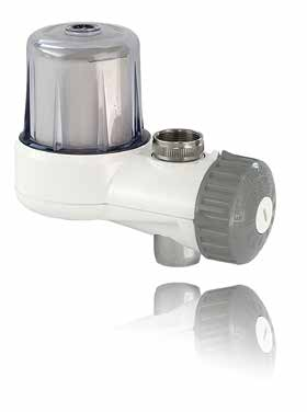 01 filtrazione domestica domestic filtration AQUA SELECT PP-GAC new! Filtro punto d uso/faucet filter Installazione veloce. Ideale per acqua da bere e di cottura.