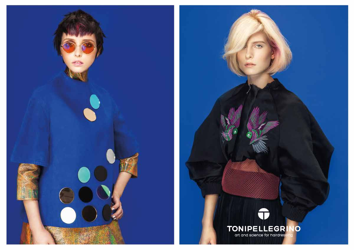 Team The Club per Wella: Creative Director Toni Pellegrino, Hair Toni&Guy