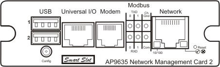 Manutenzione 10-40 kva 380/400/415 V AP9635CH NOTA: fare riferimento alle procedure di sostituzione riportate nel manuale fornito con la scheda.