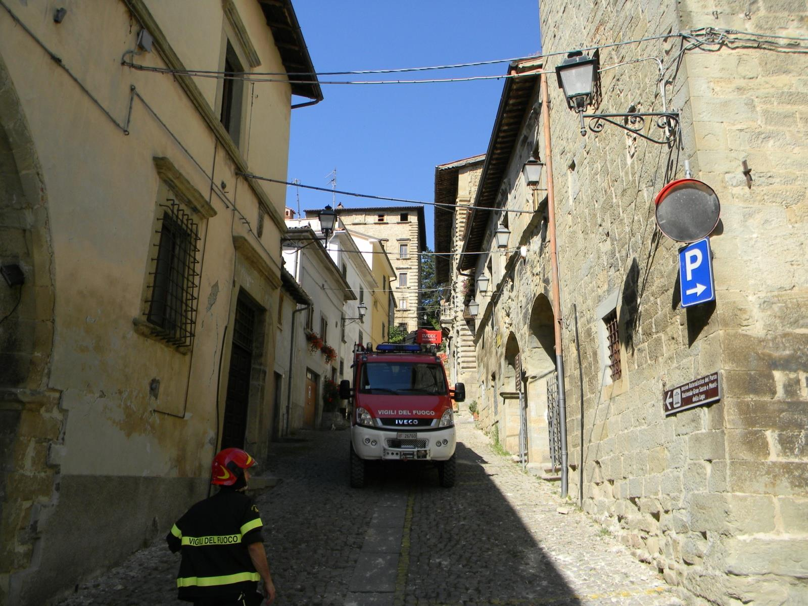 Alcuni edifici storici di maggior pregio non hanno subito danni rilevanti probabilmente per la presenza di