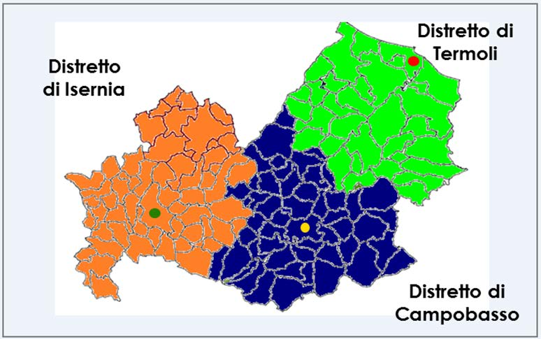 attività sanitarie e sociali, ed il coordinamento e raccordo tra l'ospedale e il Territorio; il distretto esercita la funzione di tutela della salute dei cittadini attraverso il ruolo di garante