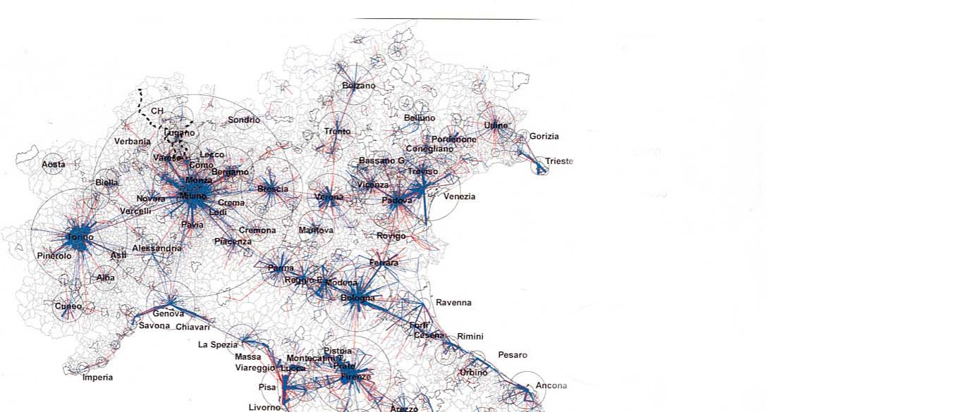 1 1 i sistemi urbani in Italia 4 3 8 5