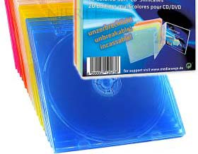 - CUSTODIE PER DVD X 1 PZ. - 2344 Custodia x 1 DVD in Jewelbox di plastica morbida 7 mm x 143 mm x 125 mm con pellicola x cover confezione da 50 Pz.