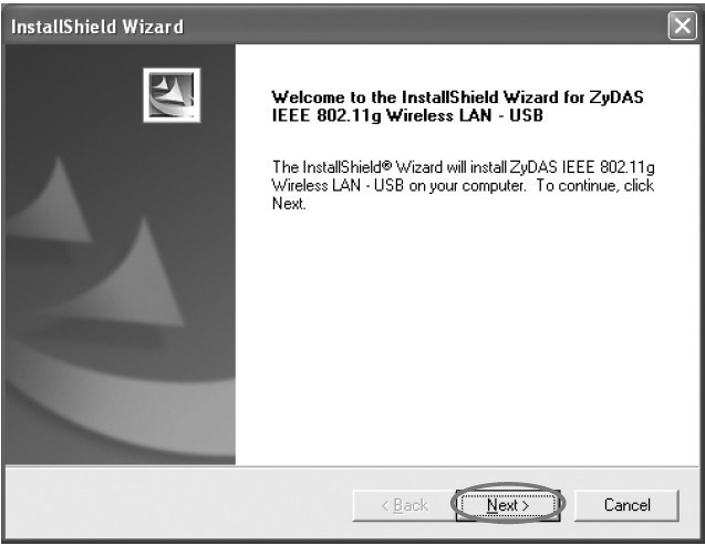 Caratteristiche tecniche Compatibile con i protocolli IEEE 802.11b e IEEE 802.11g Trasferimento dati fino ad un massimo di 54 Mbps Compatibile con Windows 98SE, 2000 e XP Supporta il protocollo USB 2.