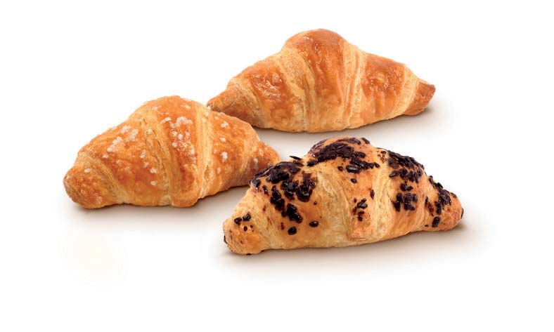 MIGNON Mignon la qualità dei croissant Tre Marie reinterpretata nei croissant di piccolo formato.