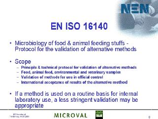 Metodi Rapidi: attività di normazione CEN/TC 275/WG 6: Microbial contamination CEN/TC275 WG 6 TAG3 "General requirements relating to methods of detecting microorganisms in