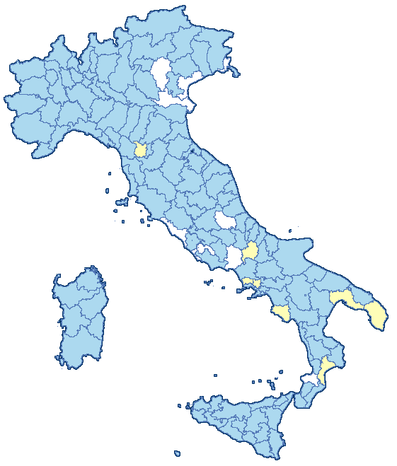 Diffusione pct: i circondari attivati non