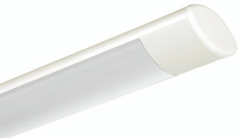 Vega Corpi illuminanti a luce diretta Direct light fittings Modulo fluorescente (T5 CE) I moduli sono cablati con un unico reattore. Lunghezza coperture: 89+89 mm.