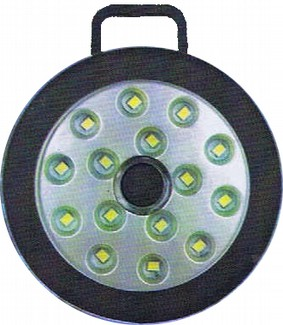 Lampada 15 led con calamita e