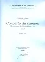 - Concerto da Camera (12 sonate per 2 violini, violone e b.c.) op. 2. Bologna, 1686.