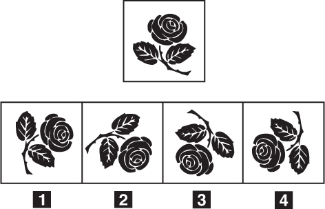 RSA0044 a) Figura 3 b) Figura 1 c) Figura 2 d) Figura 4 a Quale tra le figure proposte è uguale a quella data ruotata in senso orario di 200? RSA0045 Quale frazione del disegno è quadrettata? a) 2/3.