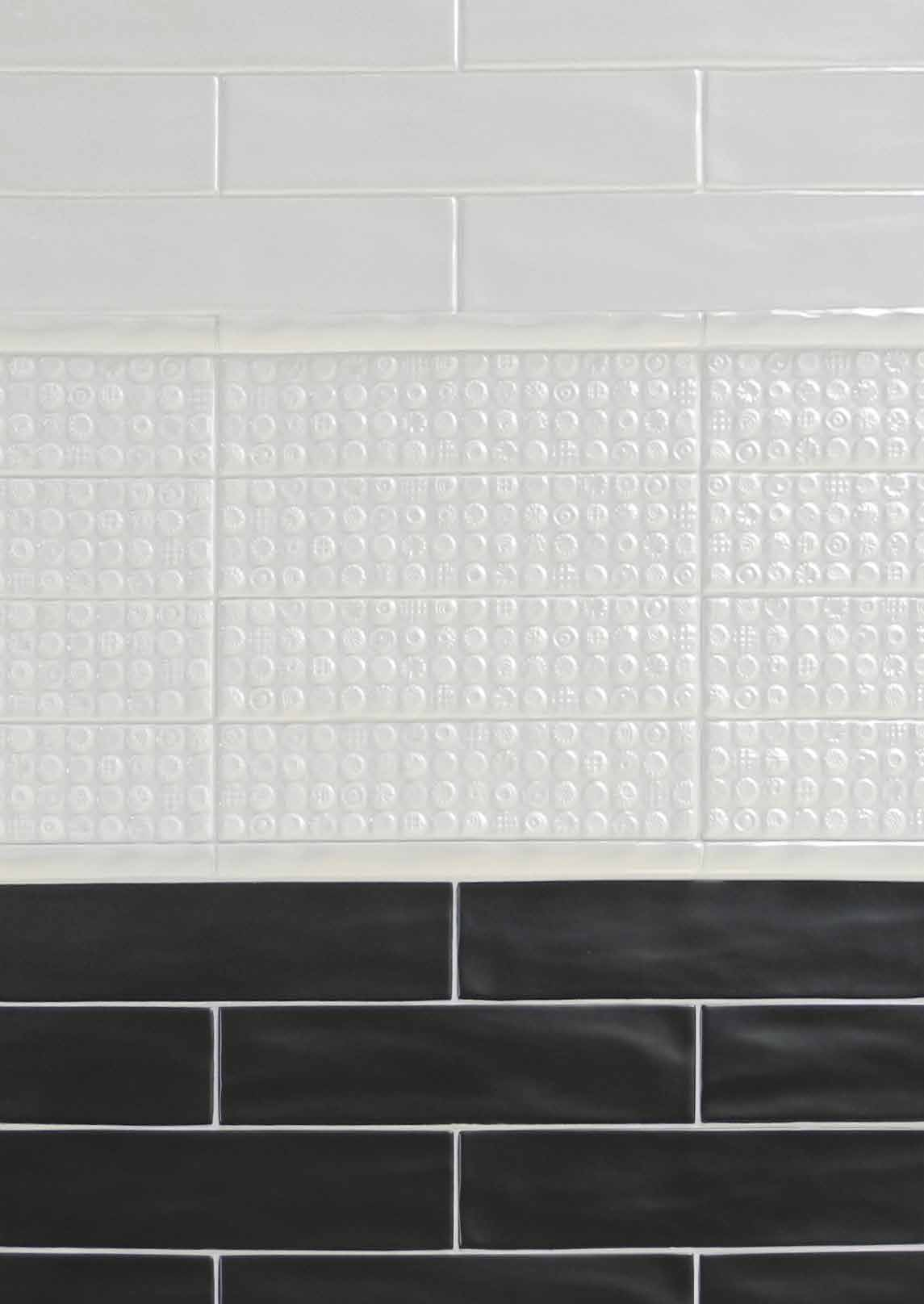 Pasta district 7,5x0 x12 wall tile >10% BIII bianca district 7,5x0 x12 DS1 bianco DS2 bianco
