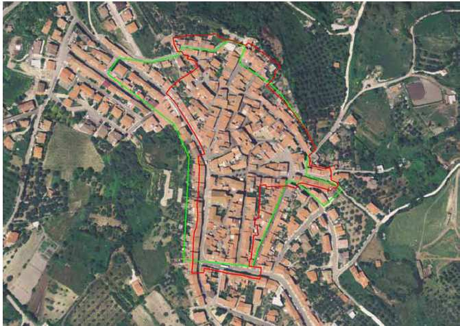 Il piano particolareggiato per il centro storico di Siligo La perimetrazione del centro di antica e prima formazione Gli