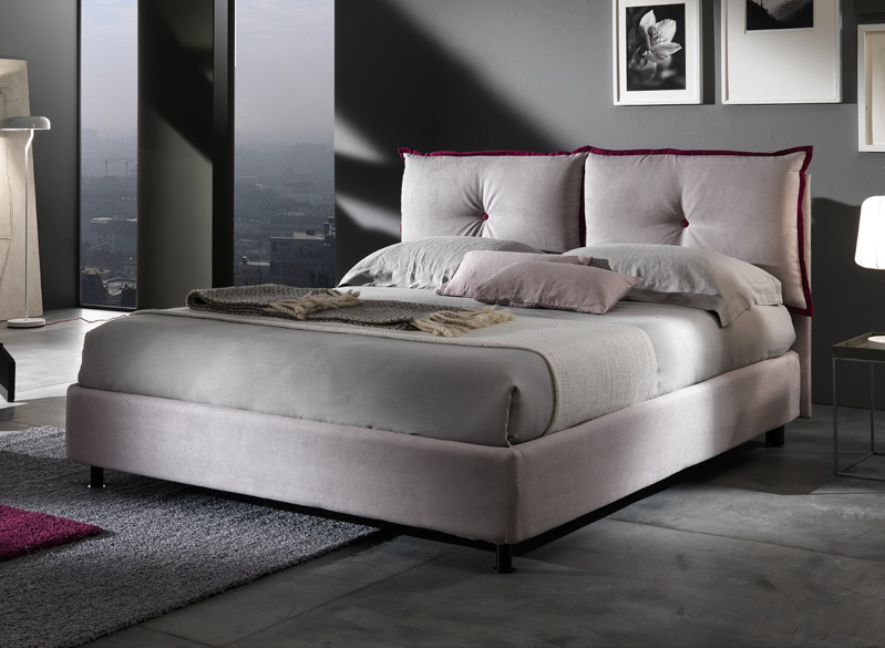 HILLS MELANIA Design moderno e materiali esclusivi Letto contenitore salvaspazio