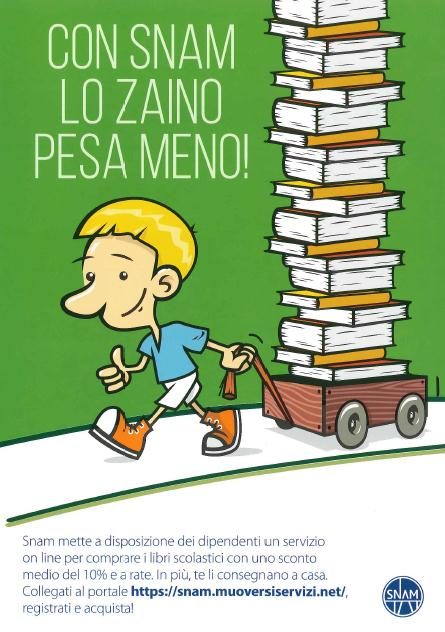 Promozione del Benessere Personale e Sociale Acquisto libri scolastici Il costo dei libri è comodamente addebitato in