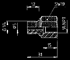 908S-G1/8* 7 G1/8 8 4 - - 14 5-6 343632 908S-G1/4* 7 G1/4 12 5 - - 19 6-17 69815 7603-Form A-G1/8 8-1,0 - - - 13,5-10,0 0,5 69823 7603-Form A-G1/4