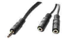 audio sdoppiatore per CHAT50 Cavo per il collegamento di cuffie e microfoni di un apparato di videoconferenza al dispositivo H04514 830-159-006 CHAT50: connettori jack 3.