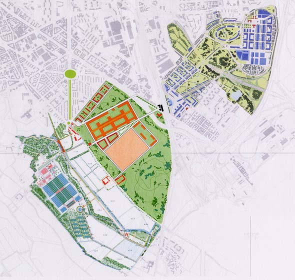 SANTA GIULIA LA CITTADELLA DELLA GIUSTIZIA SARA UN NUOVO QUARTIERE DELLA CITTA con funzioni residenziali, commerciali, uffici, parcheggi aree a verde e servizi MM PORTO DI MARE MM