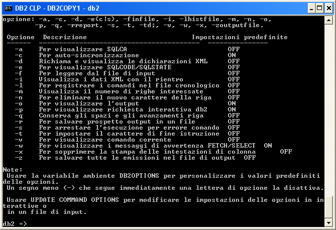 comandi di sistema operativo e altri eseguibili (file.exe e.